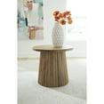 thumbnail image 2 of Signature Design by Ashley Ceilby Round Accent Table, Natural Brown, 2 of 4