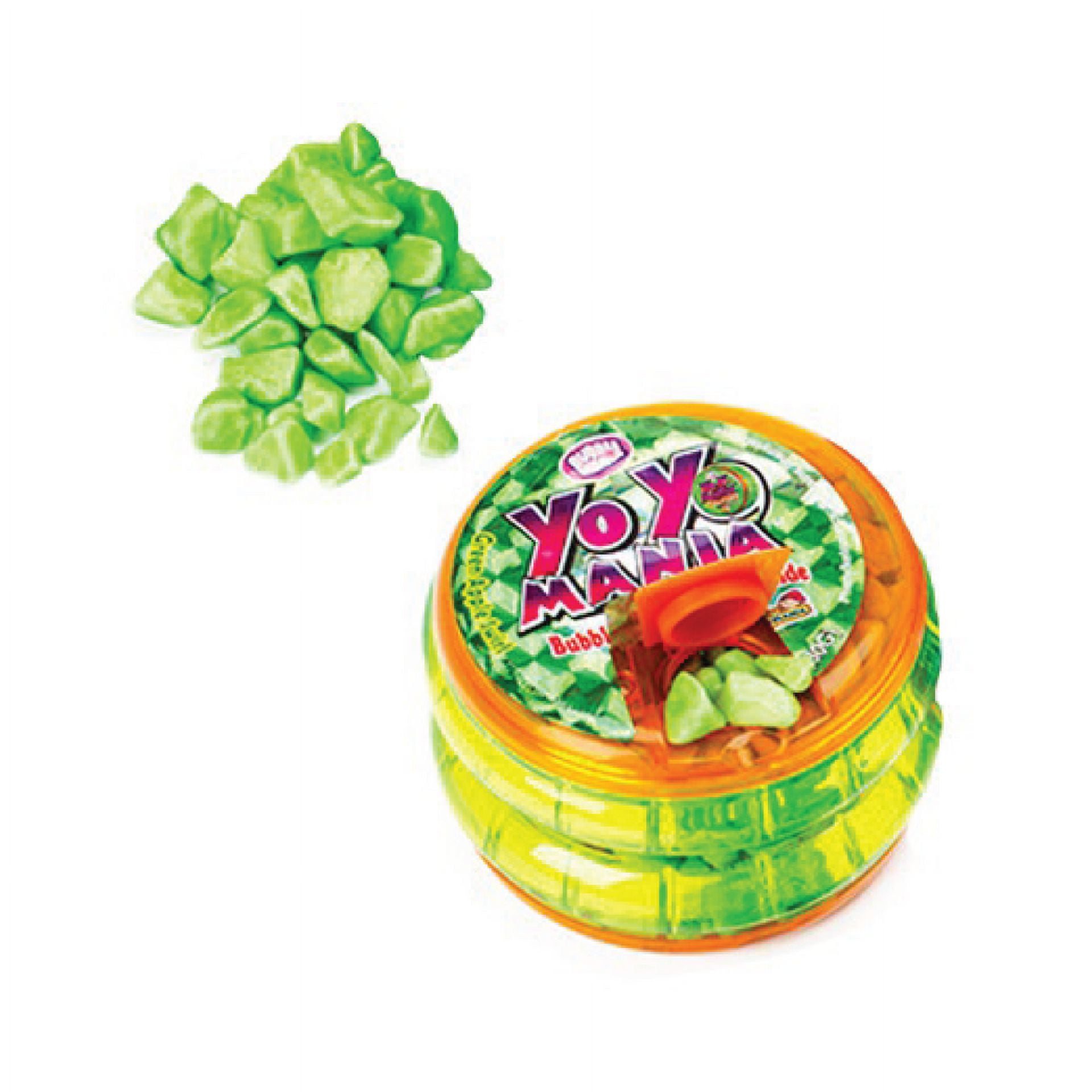 Full Box 12 Yo Yo's Bubble Mania Yo Yo Mania & Bubble Gum 1.05oz Assorted Colors
