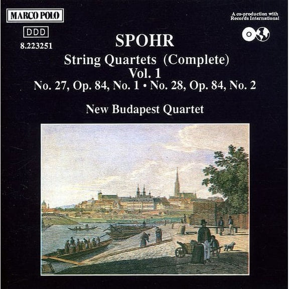 L. Spohr - Vol. 1-STR Quartets - Music & Performance - CD
