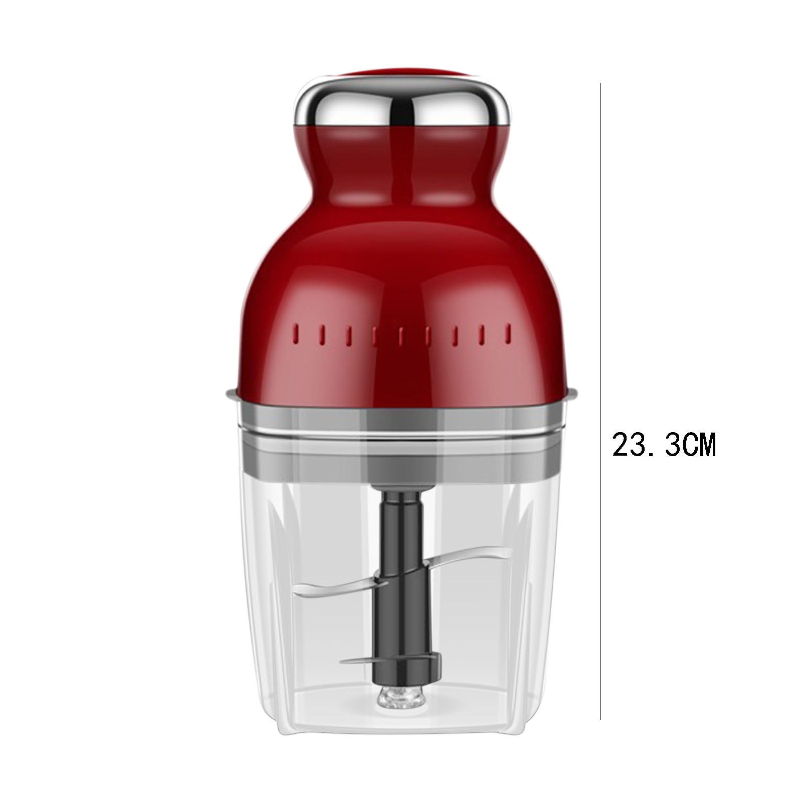 Fareti Multifunctional Mini Food Processor with Meat Grinder, 500ml Portable Stainless Steel Blades Juicer for Vegetables