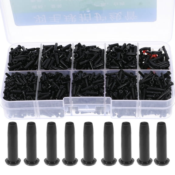 Badminton Racket Guard Tube Nylon Grommets Eyelets String Protector for Rackets ( )