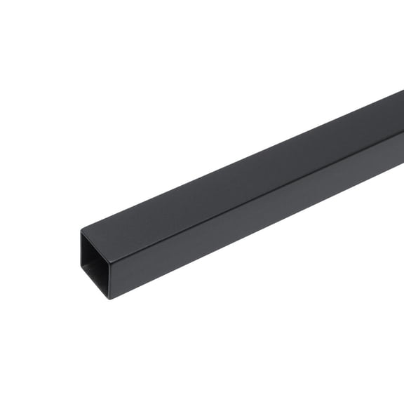 Global Link 5/8" x 18" Square Towel Bar, Matte Black