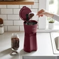 thumbnail image 4 of Mr. Coffee Iced Coffee Maker with Reusable Tumbler and Coffee Filter, Burgundy, 4 of 9