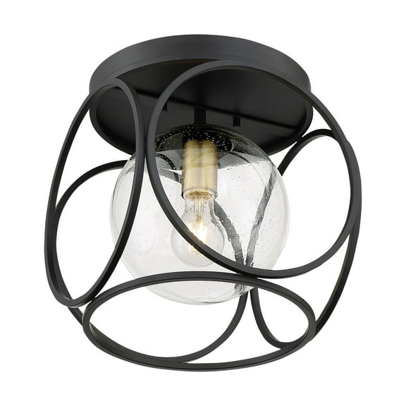 Nuvo Lighting - Aurora-1 Light Flush Mount in Scandinavian Style-13 Inches Wide