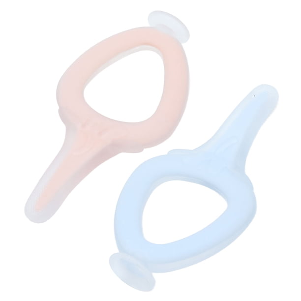 Cepillo de dientes para bebé, cepillo de dientes para bebé, cepillo de dientes de entrenamiento infantil portátil y ligero, cepillo de dientes de silicona para bebé, claridad notable
