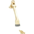 thumbnail image 2 of Kick-Down Door Stop, 4 Inches, Polished Brass by Stone Harbor Hardware, 2 of 2