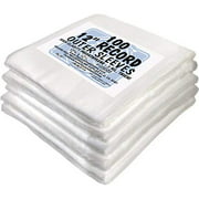 (500) 12" Record Outer Sleeves - INDUSTRY STANDARD 3mil Thick Polyethylene - 12 3/4" x 12 1/2"