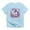 Sky Blue, variant on CafePress - Adorable Floral Unicorn T Shirt - Infant T-Shirt