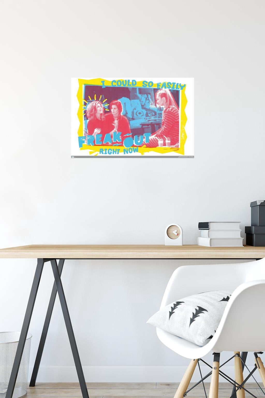 Friends - Freak Out Wall Poster, 14.725" x 22.375"