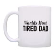 thumbnail image 4 of ThisWear Funny Dad Appreciation Gift for Dad World's Most Tired Dad 2 Pack 11oz Coffee Mug Set TiredDad, 4 of 5