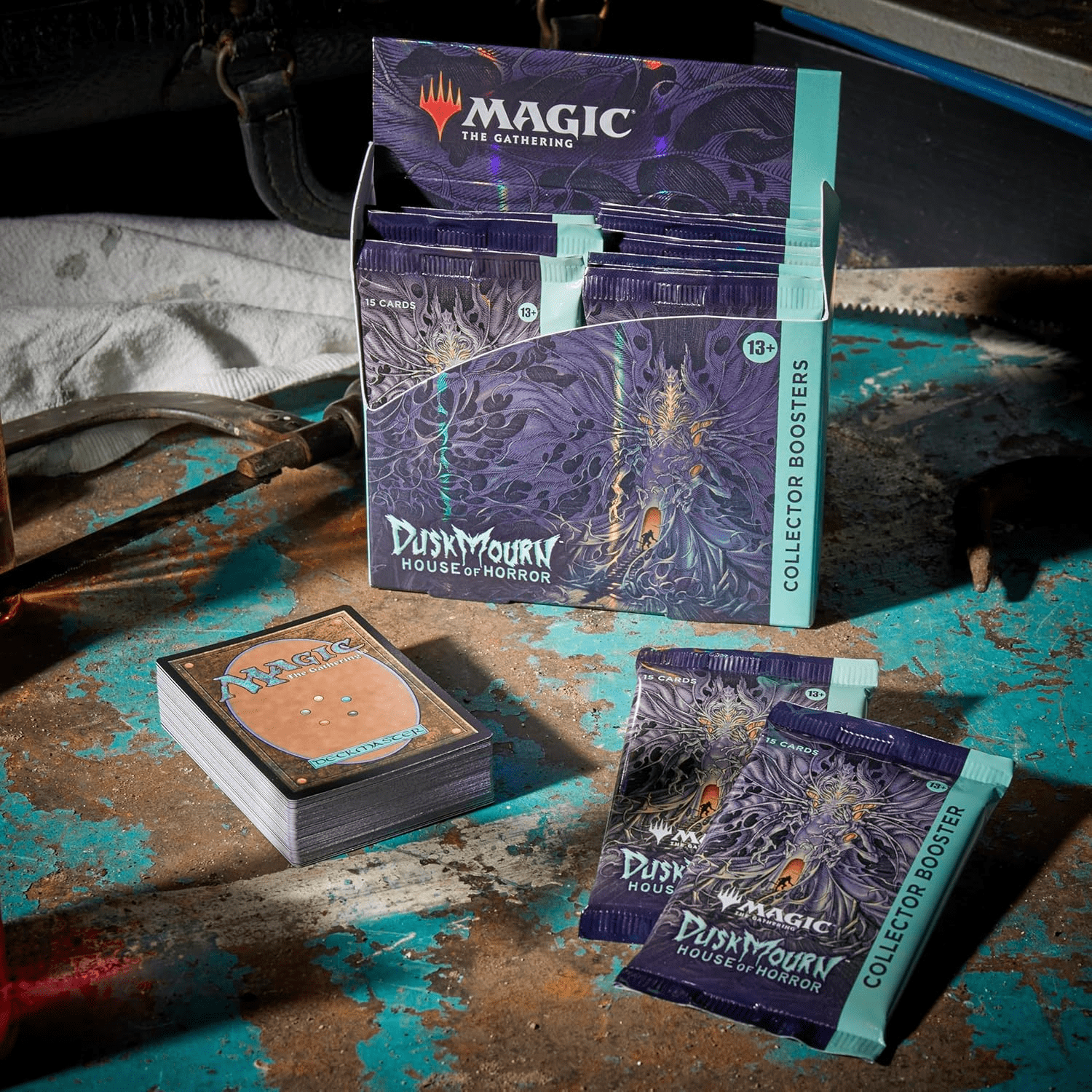 magic the gathering duskmourn house of horror collector booster box Magic: The Gathering Duskmourn: House of Horrors Collector Booster Box