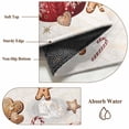 thumbnail image 6 of Christmas Area Rugs 4'x6', Washable Small Throw Rugs for Office Bathroom, Winter Deer Ice Cream Cookies Star Pine Needle Indoor Outdoor Rug Non-Slip Low Pile Carpet Runner Reversible Floor Mats, 6 of 8