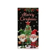 thumbnail image 2 of Taicans ‌Winter Wonderland Gnome & Tree Christmas Door Cover - 35.83"x79.92" Waterproof Reusable Holiday Decor for Front Door/Garage (Indoor/Outdoor Use) - Easy Install Festive Holiday Decorations, 2 of 6