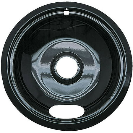 Frigidaire Electric Coil Range - Range Kleen 1 Small Drip Bowl, Style A fits Plug-In Electric Ranges Amana/Crosley/Frigidaire/Kenmore/Maytag/Whirlpool, Black Porcelain