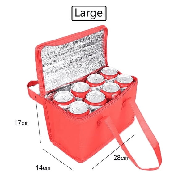 Outdoor Cooler Box Portable Thermal Insulated Cooler Bag Camping Foods Drink