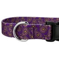thumbnail image 7 of Country Brook Petz® Deluxe Purple Paisley Dog Collar - Made in The U.S.A., Small, 7 of 7