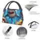 thumbnail image 4 of Disketp Colorful Underwater Shark Bolsa Térmica Estampada, Bolsa Térmica Aislante para Almuerzo, Playa y Campamento, 4 of 6