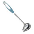 thumbnail image 4 of Cuchara de acero inoxidable Inteprter antideslizante buen agarre Mango largo azul, 4 of 6