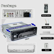 Alondy Single DIN Car Stereo with CD/DVD Player Bluetooth AM/FM Radio USB SD AUX