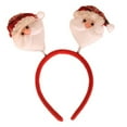 thumbnail image 2 of Dserhfy Christmas Headband Santa Claus Reindeer Snowman Bear Plaid Anti-slip Holiday Decoration Adults Kids Cute Xmas Hair Band Hair Accessories Party Props, 2 of 8