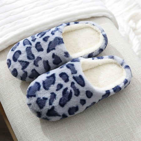 

Zpanxa Slippers for Women New Style Soft Sole Silent Suede Slippers Non-slip Wooden Floor Indoor Cotton Slippers Flip Flops for Women Gray 37