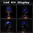 thumbnail image 4 of Bourvill Kit de Luces LED para Casco Lego Darth Vader 75304 - Juego de Luces Compatible con Lego 75304 Set - Versión Clásica (Kit de Luces Sin Modelo) Zhivalor CZWJ-ZC35, 4 of 8