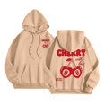 thumbnail image 7 of Wxolcjlv Womens Cherry Print Pullover Hoodies Oversized Drawstring Hooded Sweatshirts Fall Cute Tops, 7 of 7