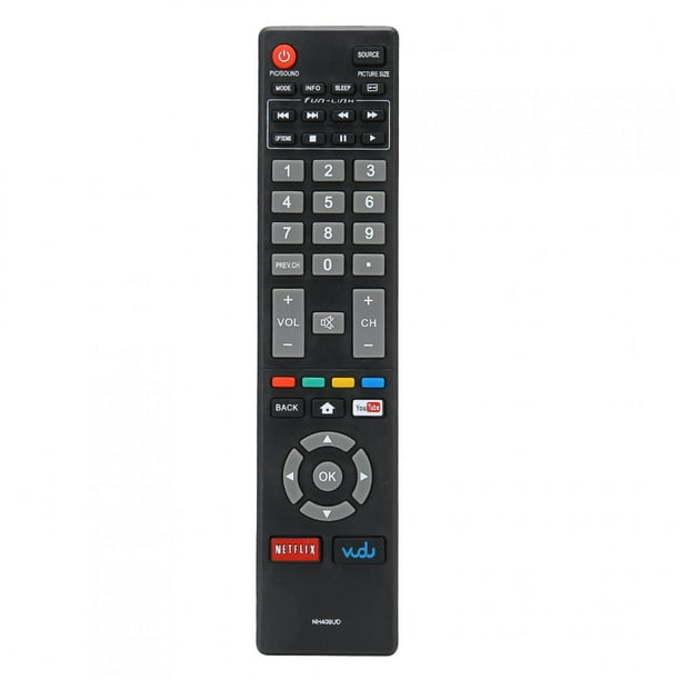 Reemplazo de control remoto compatible con Magnavox TV NH409UD NH400UD NH402 NH404UD