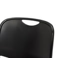 thumbnail image 4 of NPS 8500 Series 31" Modern Ultra-Compact Plastic Stack Chair in Black, 4 of 5
