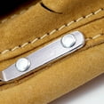 thumbnail image 6 of 10 Pocket Suede Leather Tool Bag Heavy Duty Carpenter Storage Pouch - Tan, 6 of 10