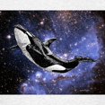 thumbnail image 3 of CafePress - Cosmic Orca Kids T Shirt - Light T-Shirt Kids XS-XL, 3 of 4