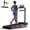 Black-13% Incline, variant on CURSOR FITNESS Powerful 2.5HP Walking Pad with 13% Incline & Handle, 6.3MPH Treadmill for Home, Compact Design with LED Display, Supports 300LbS