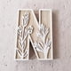 thumbnail image 1 of Letras de madera de 5 pulgadas - Se pueden pintar, 26 letras, para decoración de pared/habitación infantil/señales de nombres de boda, 1 of 2