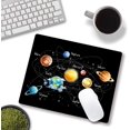 thumbnail image 4 of Solar System Planets Stars and Milky Way Galaxy Space Gaming Mouse Pad Square, 4 of 5