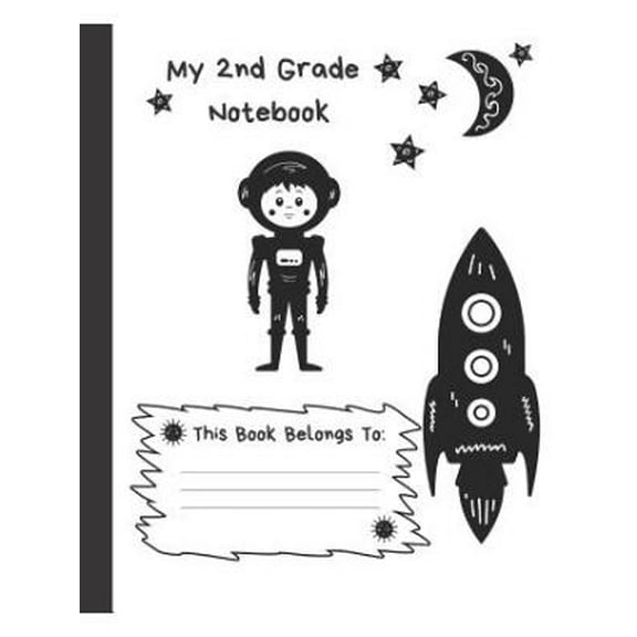 Out of This World Press 2nd Grade Wide Ruled Composition Notebook, 725" x 95", Black & White, 100 Sheets