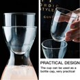 thumbnail image 4 of CATPAN Bedside Water Carafe Set with Tumbler Glass Set for Bathroom Mouthwasher Dispenser Decanter with Cup Glass Pitcher Bottle Container, Nightstand or Kitchen, 600ml/20oz, 4 of 7