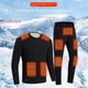 thumbnail image 4 of Ropa interior térmica con calefacción de temperatura constante por USB, zona inteligente de invierno 18, para parejas, pantalones calefactores eléctricos, traje a prueba de frío, 4 of 6