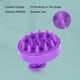 thumbnail image 2 of Cepillo de silicona suave para masaje capilar, ideal para uso en casa o salón, disponible en varios colores como negro, rosa y morado. Diseño ergonómico y ligero para una experiencia de lavado, 2 of 7