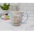 thumbnail image 4 of Taza plateada de Buffalo Cartoon Network Morty Rick Face, 600 ml, 4 of 9