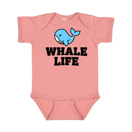 

Inktastic Whale Life Gift Baby Boy or Baby Girl Bodysuit