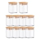 thumbnail image 4 of 10 tarros de almacenamiento de alimentos, bote pequeño, botella de almacenamiento transparente, organizador de despensa, tarro de vidrio, contenedores, 4 of 9