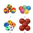 thumbnail image 3 of Becaristey 5pcs/set Inflatable Small Ball For Enjoying Sports Fun Anytime Anywhere With Strong Airtightness basketball, 3 of 6