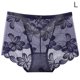thumbnail image 1 of Bragas de encaje Mujeres Sexy Calzoncillos sin costuras huecos Cintura media Levantamiento de cadera Ropa interior transpirable, Azul, L Scienceny AP001201-16B, 1 of 7