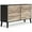 Black & Light Brown, variant on Signature Design by Ashley Contemporary Piperton 6 Drawer Dresser, Two-tone Brown/White
