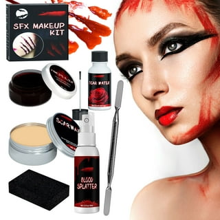 Fake Blood Makeup Spray Paint Easy Dry Flow Fake Blood Spray for Face Hands  and Legs Spray 