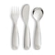 thumbnail image 1 of Munchkin Polish Toddler Fork, Knife and Spoon Utensilio Set, Acero inoxidable, 1 of 8