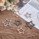 thumbnail image 3 of 6Pcs 6 Styles Alloy Spring Gate Rings Star Mixed Color 31~39x32.5~41x4mm 1pc/style, 3 of 9