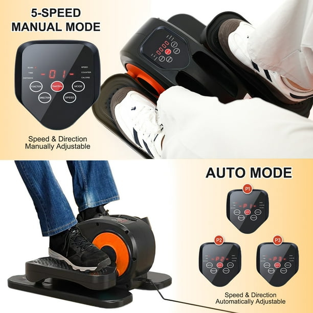 CATGOOD Under Desk Elliptical Machine, Quiet Ellipse Leg