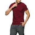 thumbnail image 2 of Hat and Beyond Men's Solid Short Sleeve Crew Neck T-Shirts S-5XL Big and Tall, 2 of 7