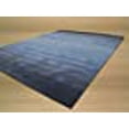 thumbnail image 2 of EORC Tapis d'Horizon Bleu en Laine Touffetée à la Main Soho Bleu HL2BL 7,75 x 9,75 Pi, 2 of 4